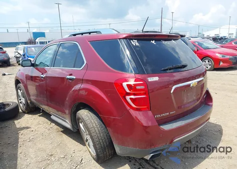 2017 Chevrolet Equinox Premier из США, поврежденный, VIN 2GNFLGE38H6224611